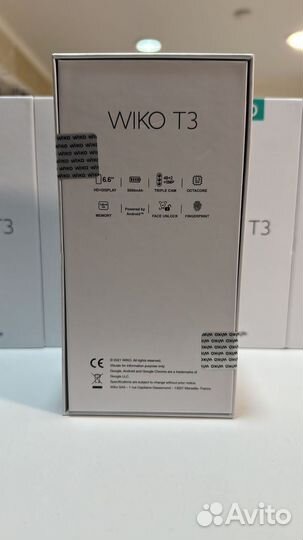 Wiko T3, 4/128 ГБ