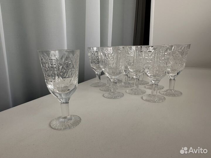 Стопки хрустальные СССР