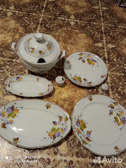 Сервиз столовый Золотая осень Коростень