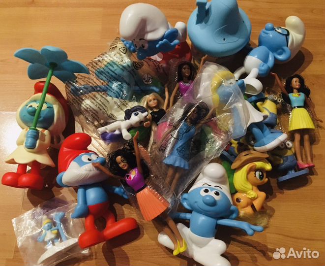 Игрушки (Барби и др) BK, McDonald’s