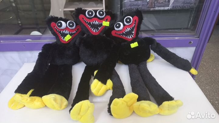 Мягкая Игрушка Хаги Ваги черный 37см Хагги Вагги