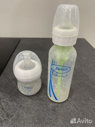Бутылочки для кормления Dr browns и Avent