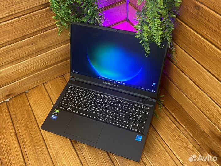 Игровой ноутбук Thunderobot i5/SSD/RTX/Гарантия