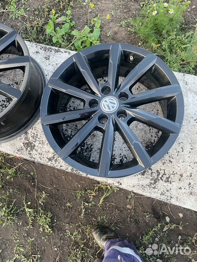 Оригинальные диски на volkswagen portago R16