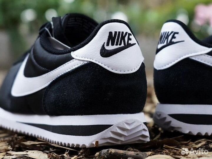 Кроссовки Nike Cortez Montreal Black Neylon Metall