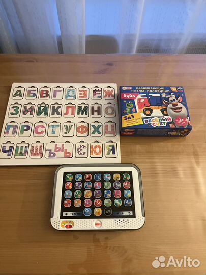 Планшет fisher price+ пособия для дошкольников