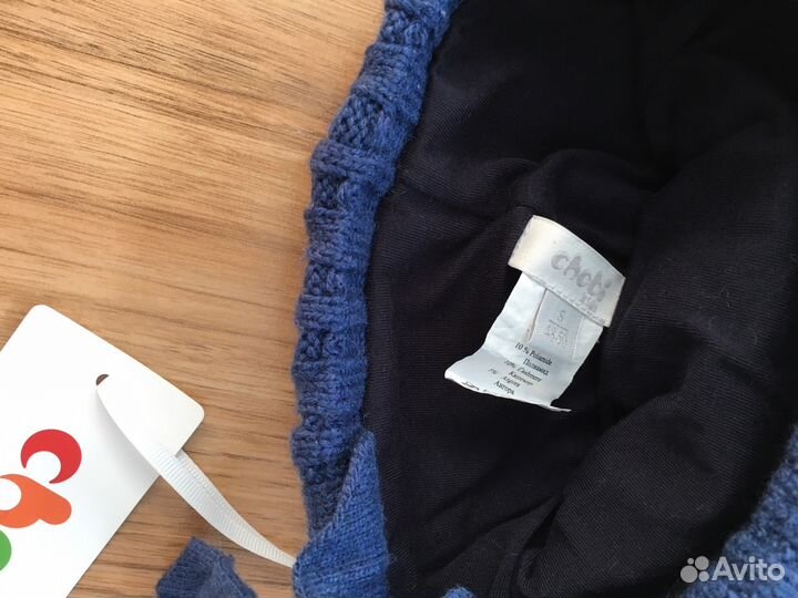 Шикарная шапочка из кашемира Chobi (48-50)