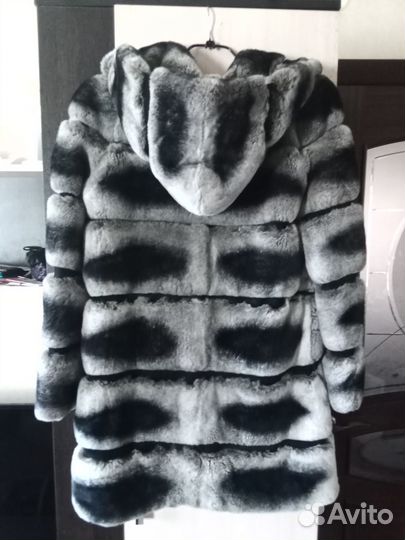 Шуба из кролика рекс 44 46