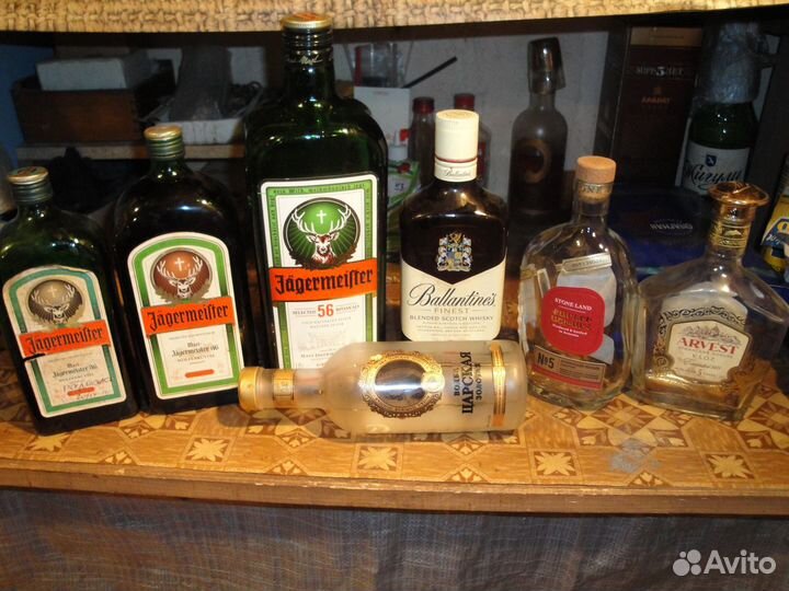 Коллекция бутылок