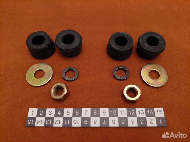 Крепеж задних амортизаторов газ-24