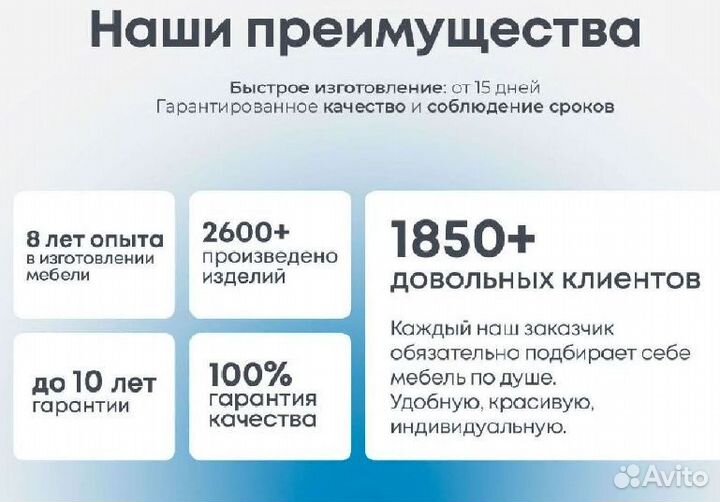 Белый кухонный гарнитур