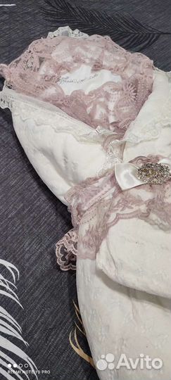 Конверт на выписку зимний для девочки