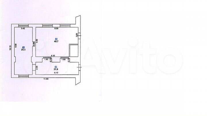 Офис индустриальный лофт, 93.7 м²