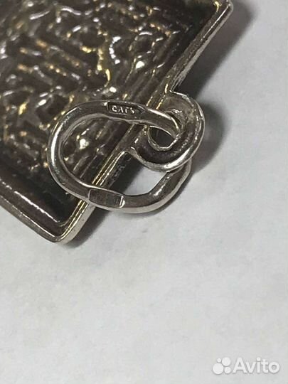 Подвеска серебро