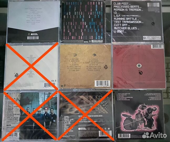 Музыкальные CD диски (производства E.U.)