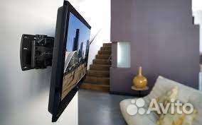 Подвеска тв на стену