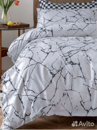 Постельное белье евро новое