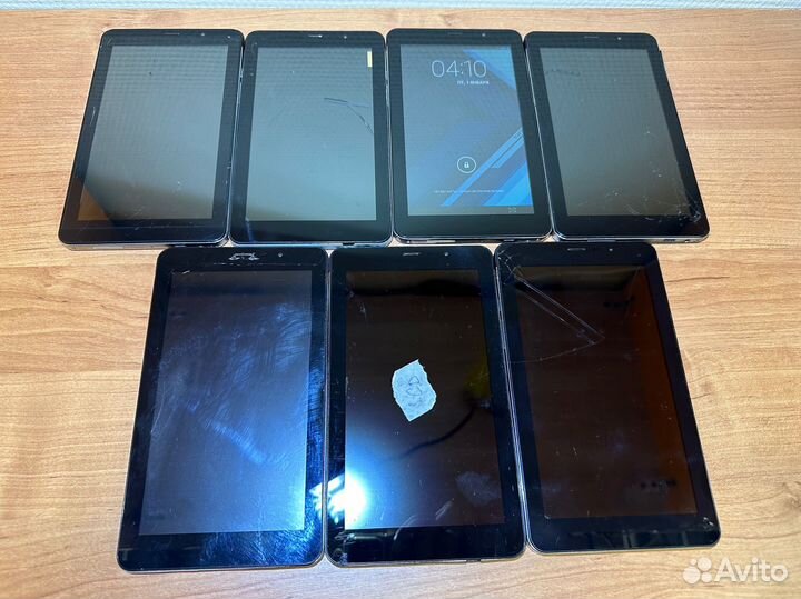 Арт.878 Лот Texet iX-pad iX7 7шт. на запчасти