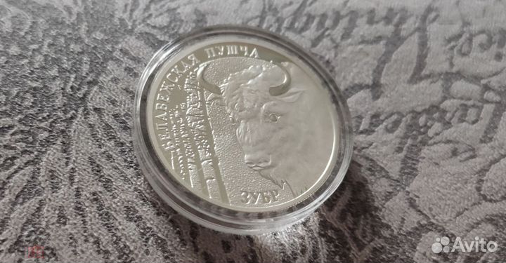 Беларусь 20 рублей 2001 год Зубр