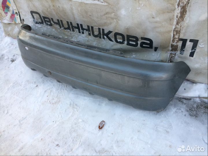 Бампер задний daewoo matiz (серый)