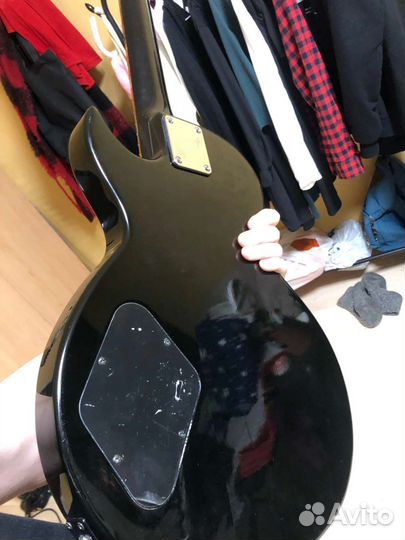 Электрогитара Cort cr50-BK, комбоусилитель, провод