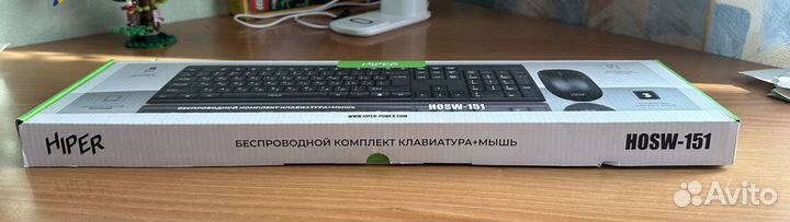 Беспроводной комплект клавиатура + мышь