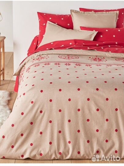 Новое постельное белье ля редут la redoute фланель