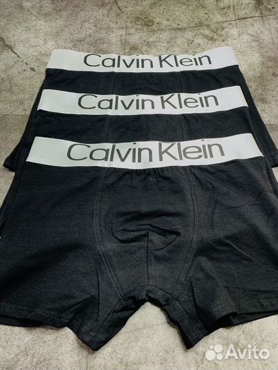 Трусы мужские Calvin Klein черные