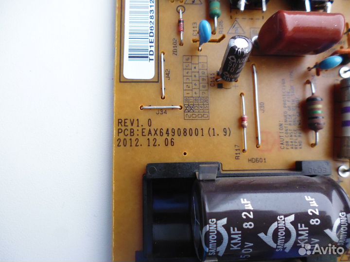 Блок питания EAX64908001(1.9) от LG 42LA645V