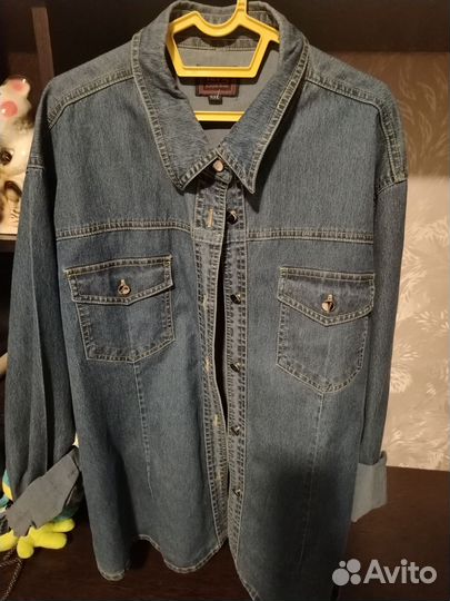 Джинсовая рубашка