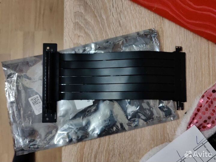 Райзер pci-e x16 4.0 20см 90 градусов