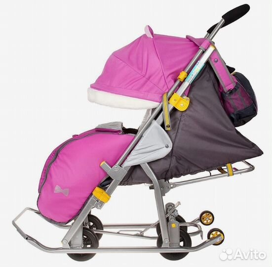 Санки коляска ника 7 2