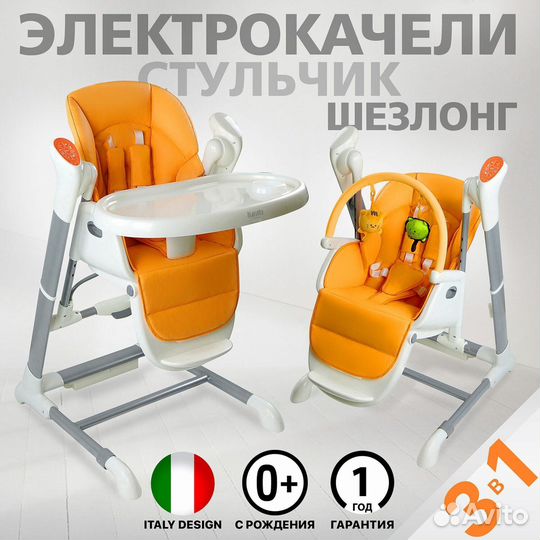 Стульчик для кормления Nuovita Unico 3 в 1