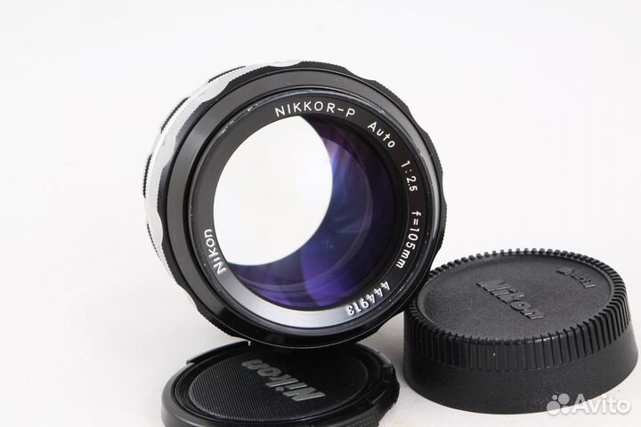 Объектив Nikon Nikkor non-Ai 105 mm f/ 2.5 №444913