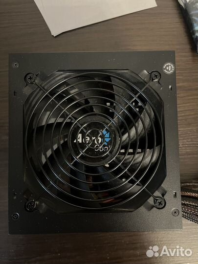 Блок питания kcas 500w, 80 plus bronze