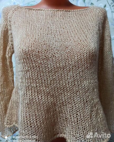 Свитер паутинка из мохера