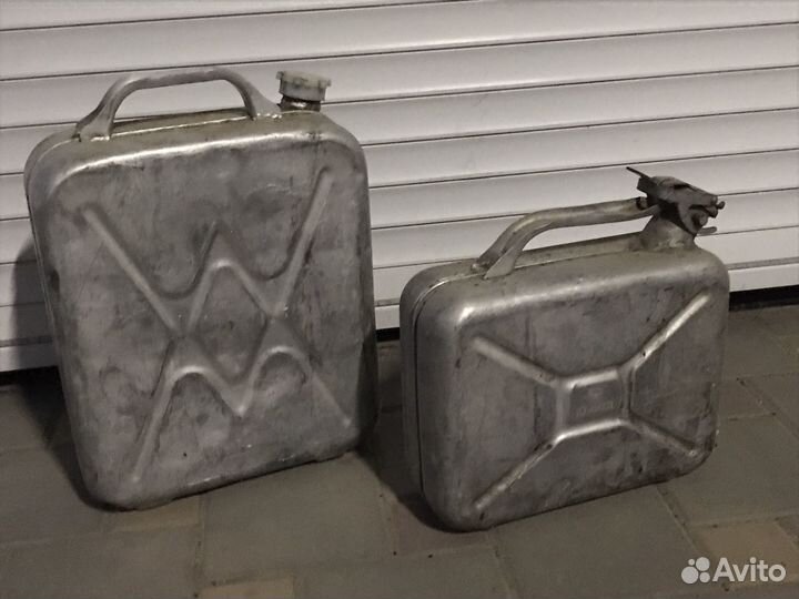 Фляги, бидон и канистры СССР алюминиевые