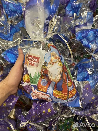Новогодние сладкие подарки оптом