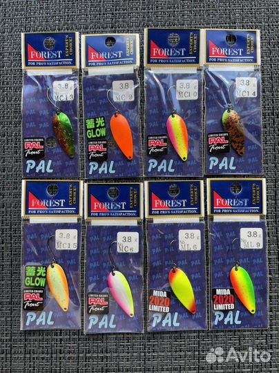 Блесна forest pal 3,8 g MC 13 Оригинал