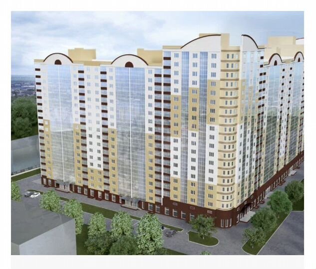 2-к. квартира, 72 м², 8/19 эт.