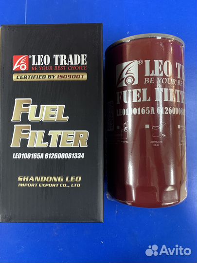 Фильтр топливный 612600081334 LEO100165A