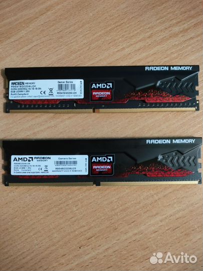 Оперативная память AMD Radeon R9 Gamer Series 16гб