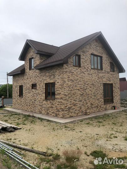 Термопанель фасадная клинкерная Paradyz Mattone Br