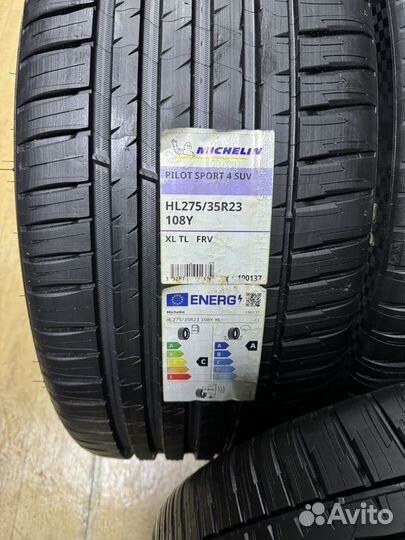 Michelin Pilot Sport 4 SUV 275/35 R23 и 315/30 R23 108Y