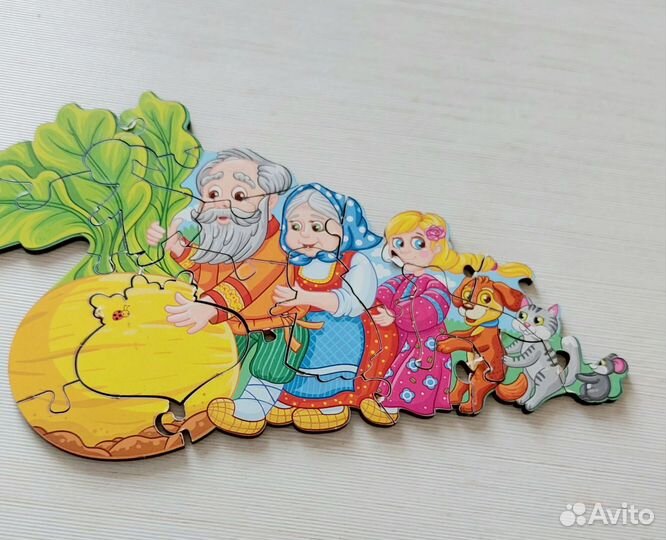 Пазл деревянный Репка