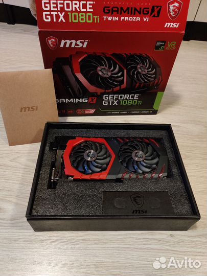 Видеокарта msi gtx 1080 ti