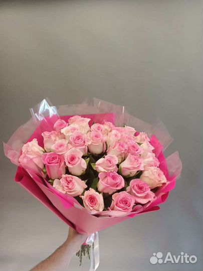 Розы. Роза с доставкой. Букеты 15, 25,51,101