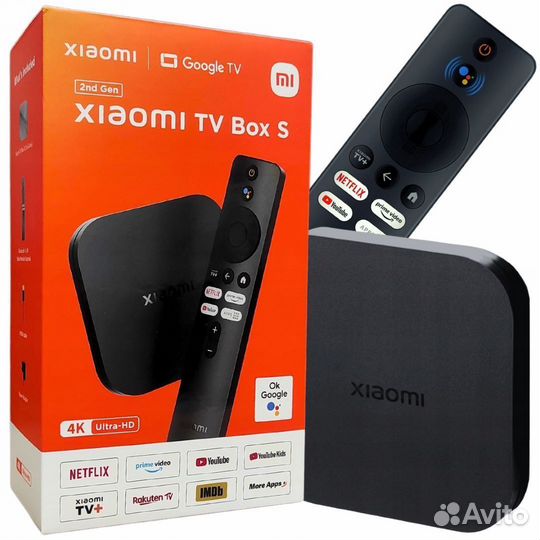 Тв-приставка Xiaomi Mi Box S 2nd Gen MDZ-28-AA
