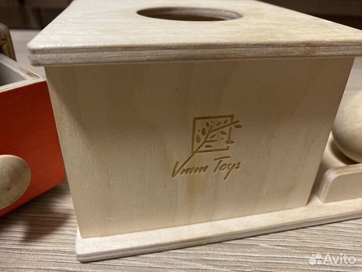 Коробка постоянства с шариком (набор коробок)