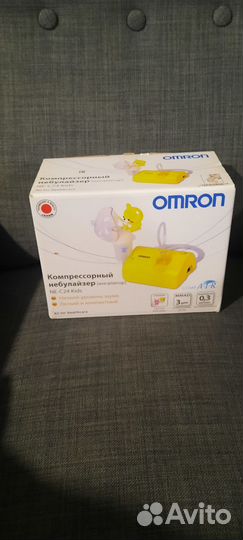 Компрессорный небулайзер omron детский